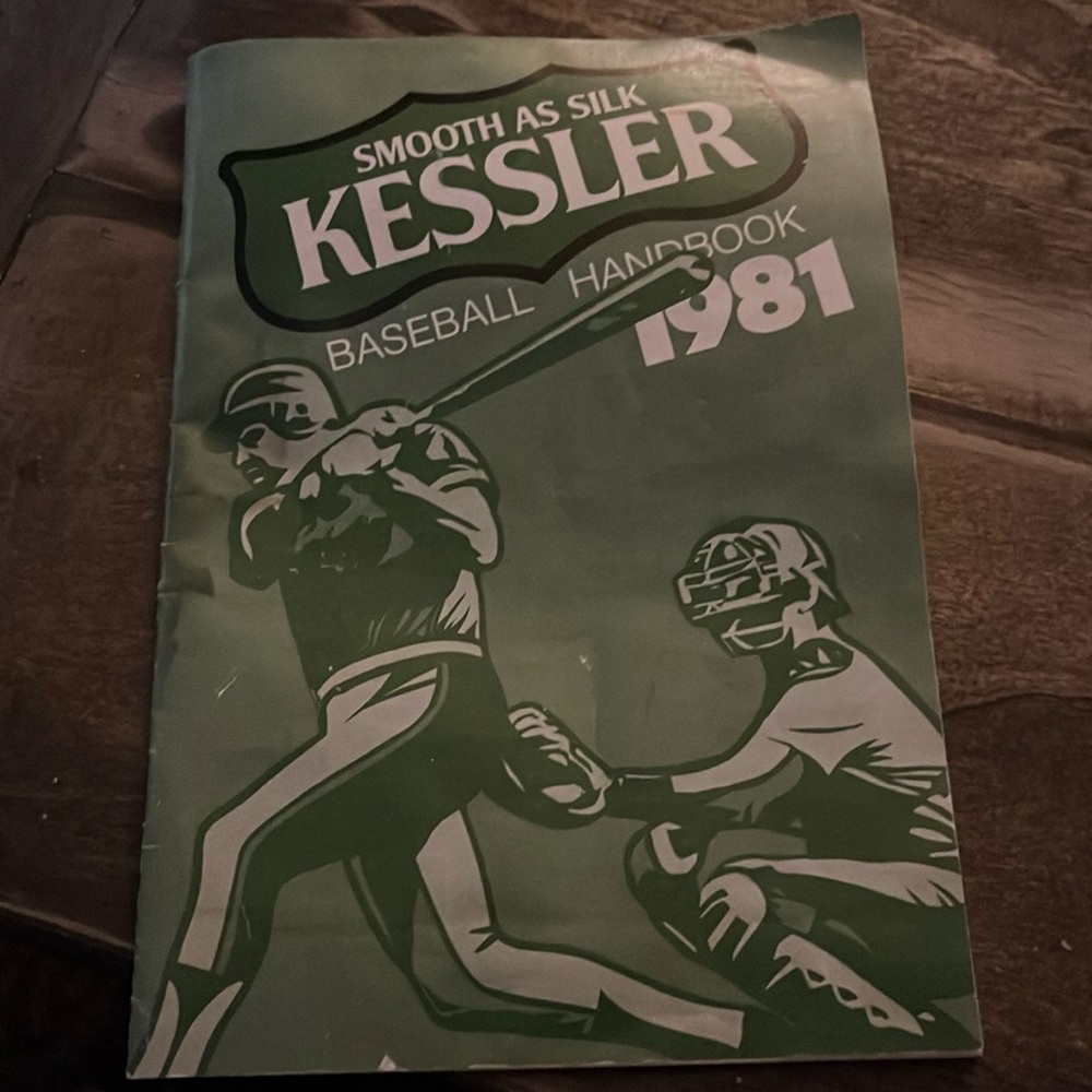 Smooth as silk Kessler baseball play book